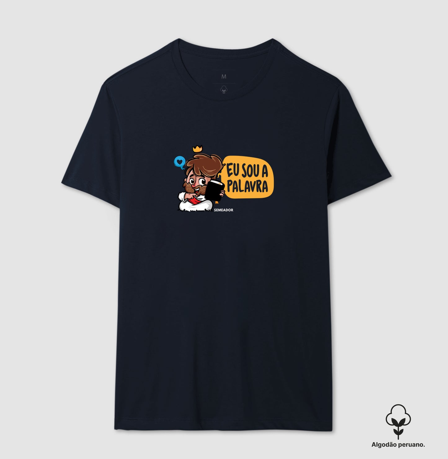 Camiseta Masculina Peruana | Eu Sou a Palavra