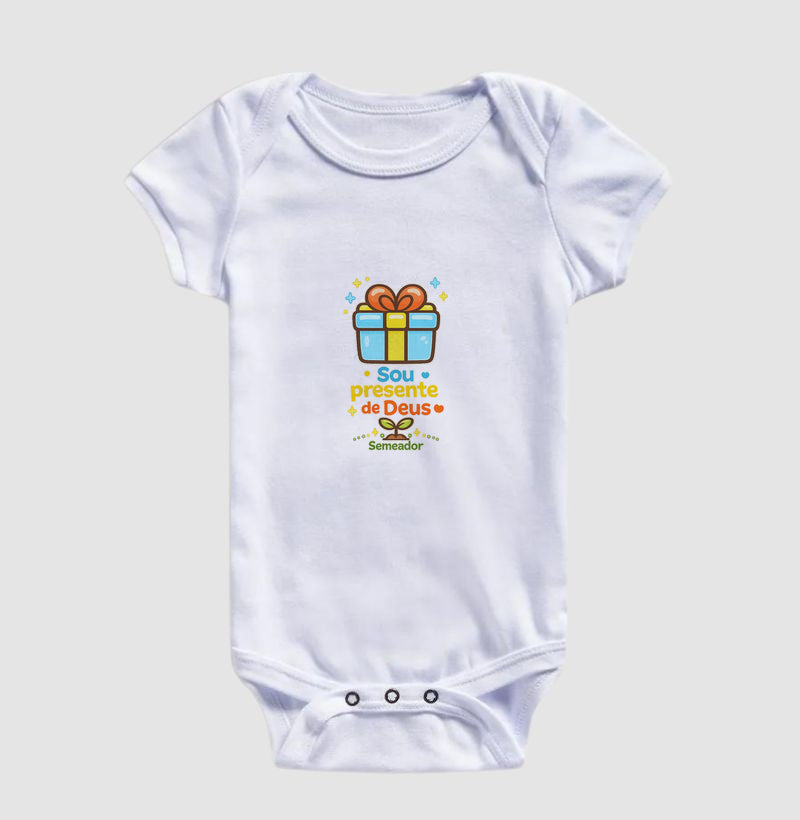 Body Infantil | Sou Presente de Deus