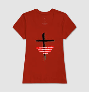 Camiseta Feminina | A mensagem da Cruz