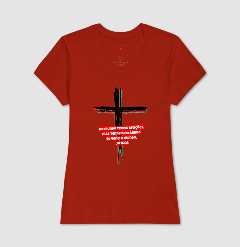 Camiseta Feminina | A mensagem da Cruz