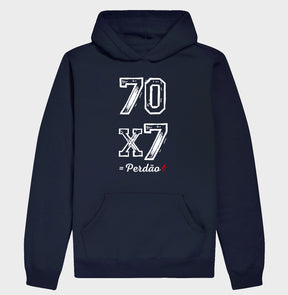Moletom Com Capuz | Perdão 70x7