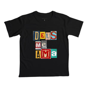 Camiseta Infantil | Deus Me Ama