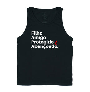 Camiseta Regata | Abençoado