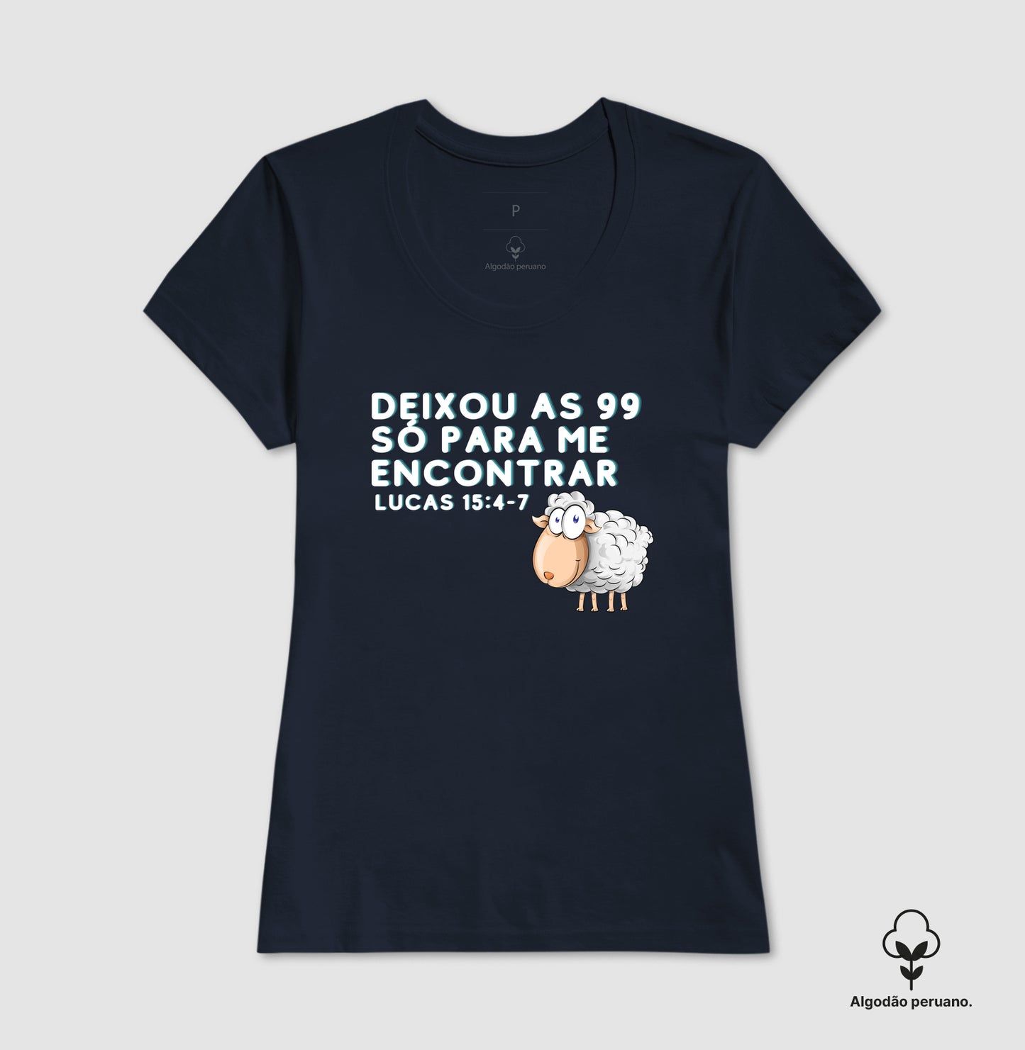 Camiseta Feminina Peruana | As 99 Ovelhas