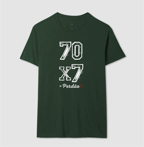 Camiseta Masculina | Perdão 70x7