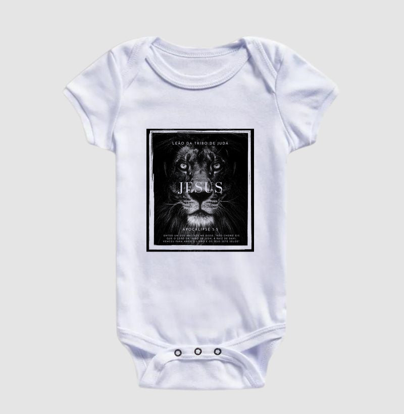 Body Infantil | Leão Da Tribo De Judá