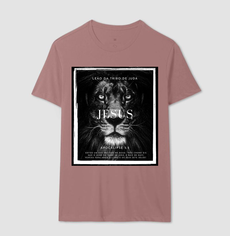 Camiseta Masculina | Leão Da Tribo De Judá