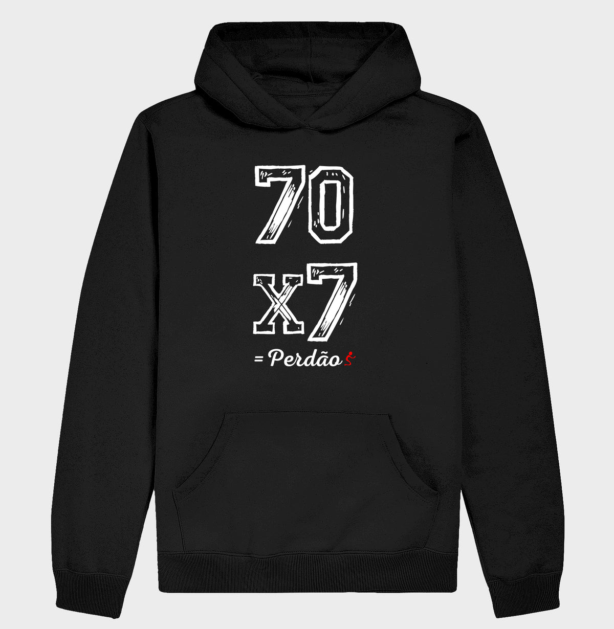 Moletom Com Capuz | Perdão 70x7