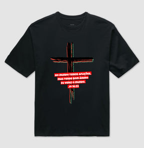 Camiseta Oversized | A mensagem da Cruz