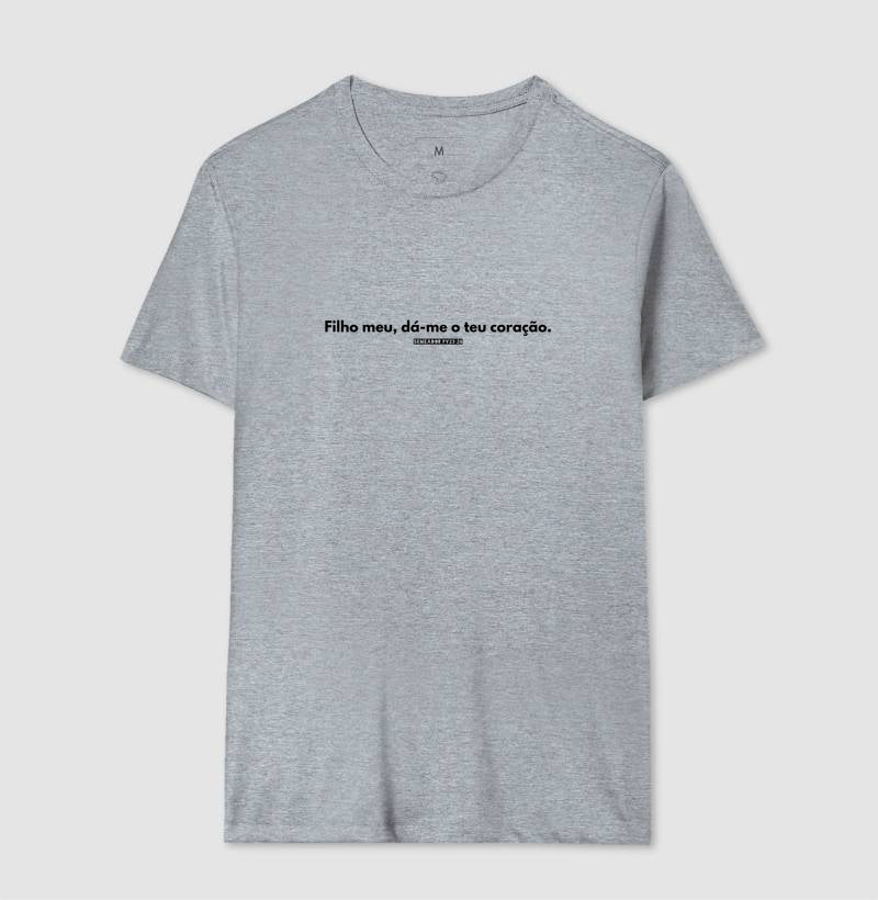 Camiseta Masculina | Dá-me o Teu Coração