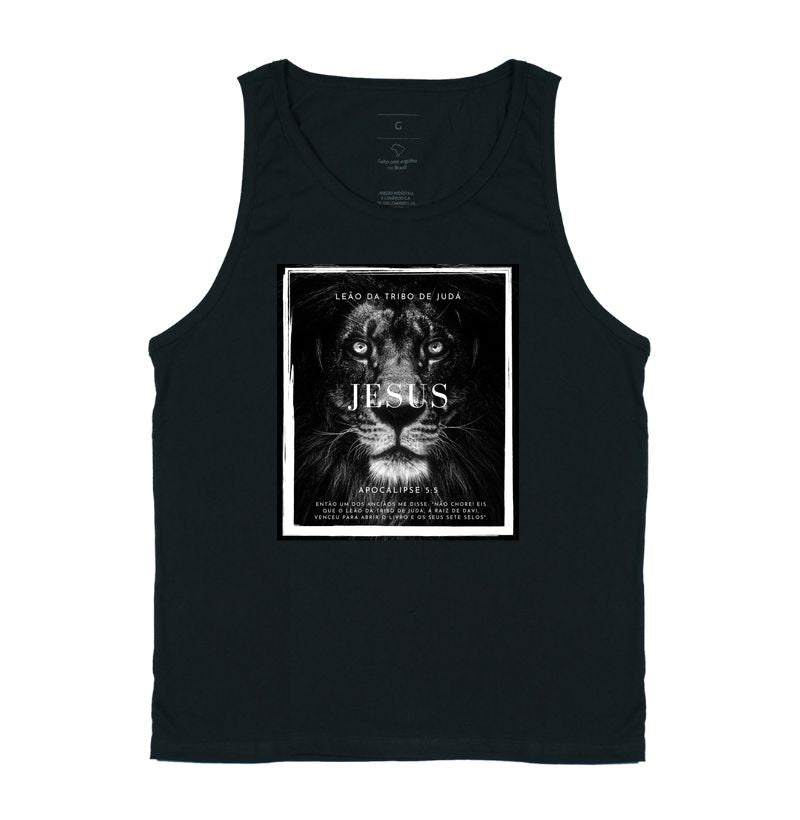 Camiseta Regata | Leão Da Tribo De Judá