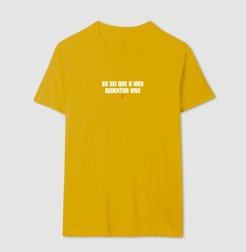 Camiseta Masculina | Meu Redentor Vive