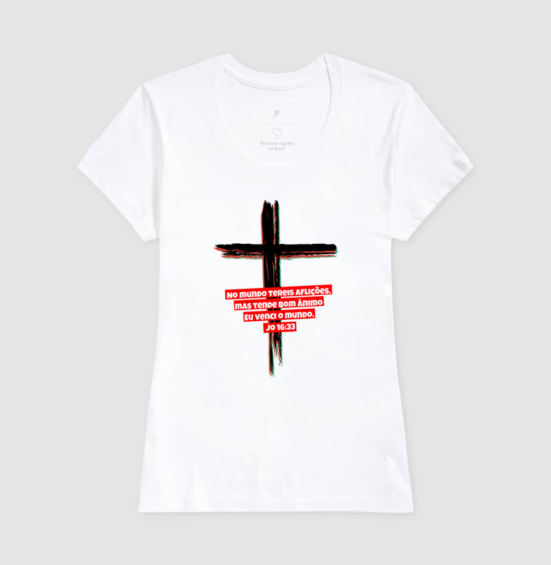 Camiseta Feminina | A mensagem da Cruz