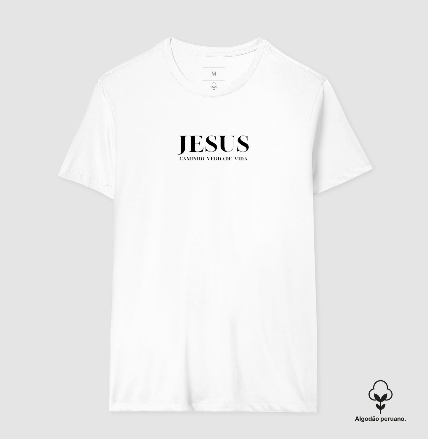 Camiseta Algodão Peruano | Caminho Verdade Vida
