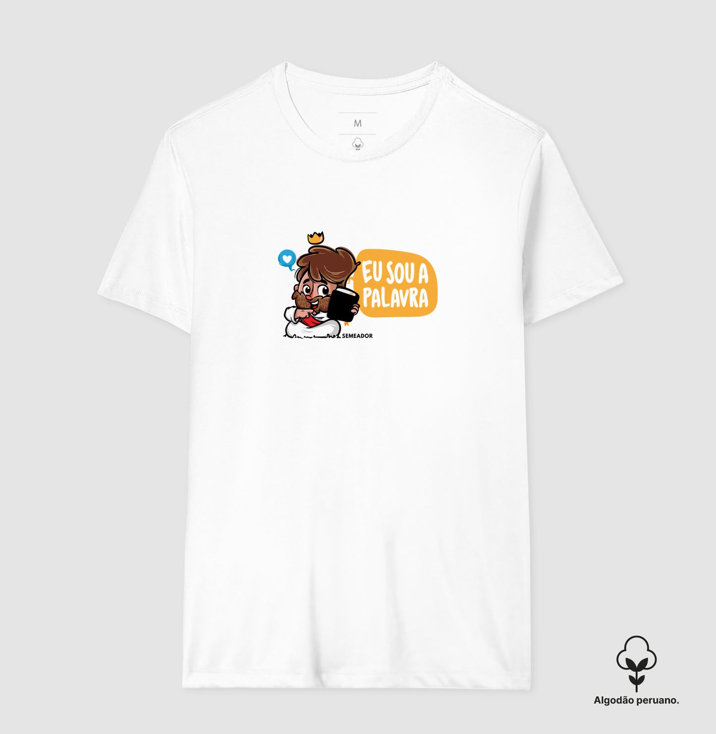 Camiseta Masculina Peruana | Eu Sou a Palavra