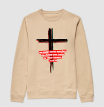 Moletom Sem Capuz | A mensagem da Cruz