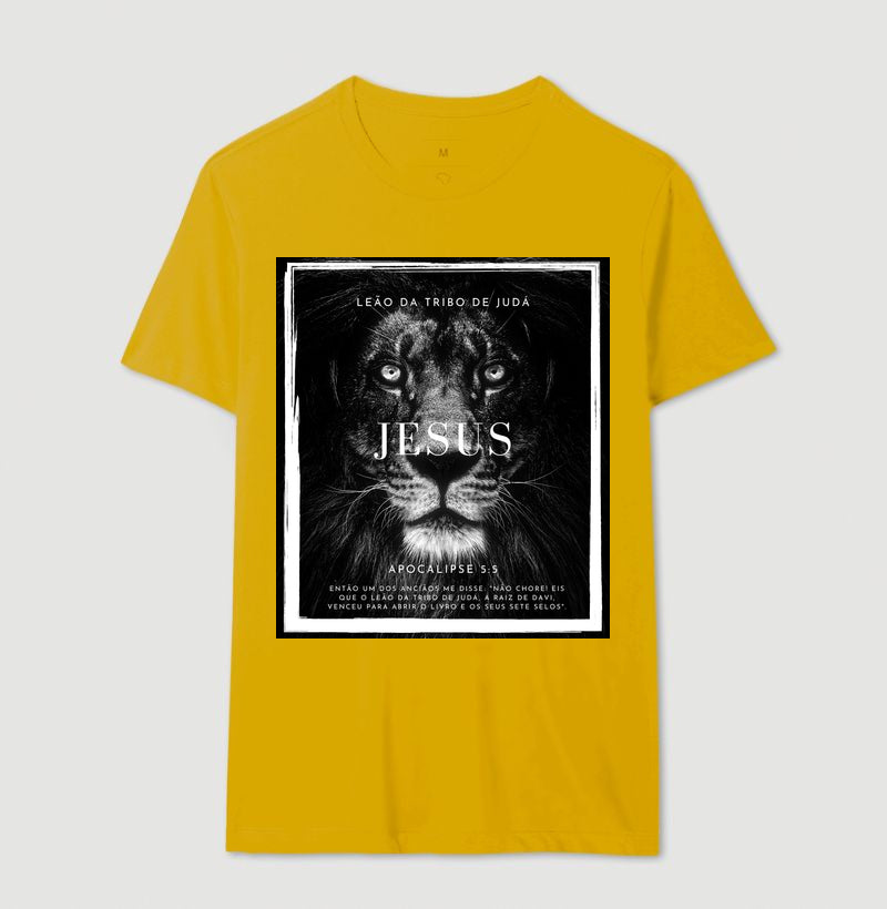 Camiseta Masculina | Leão Da Tribo De Judá