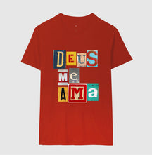 Camiseta Masculina | Deus Me Ama