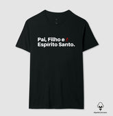 Camiseta Masculina Peruana | Pai, Filho e Espírito Santo