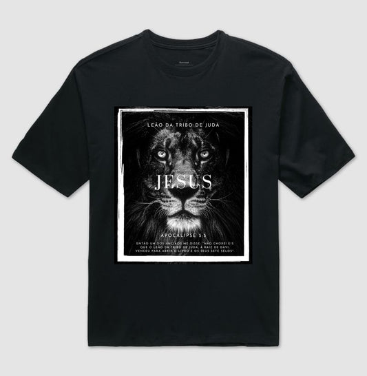 Camiseta Oversized | Leão Da Tribo De Judá