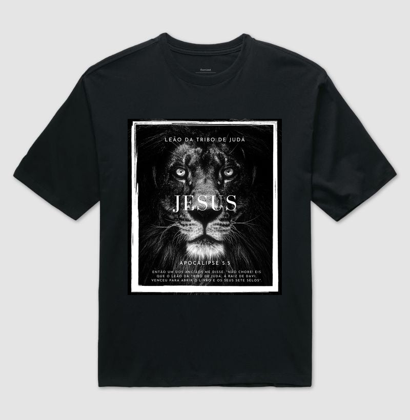 Camiseta Oversized | Leão Da Tribo De Judá