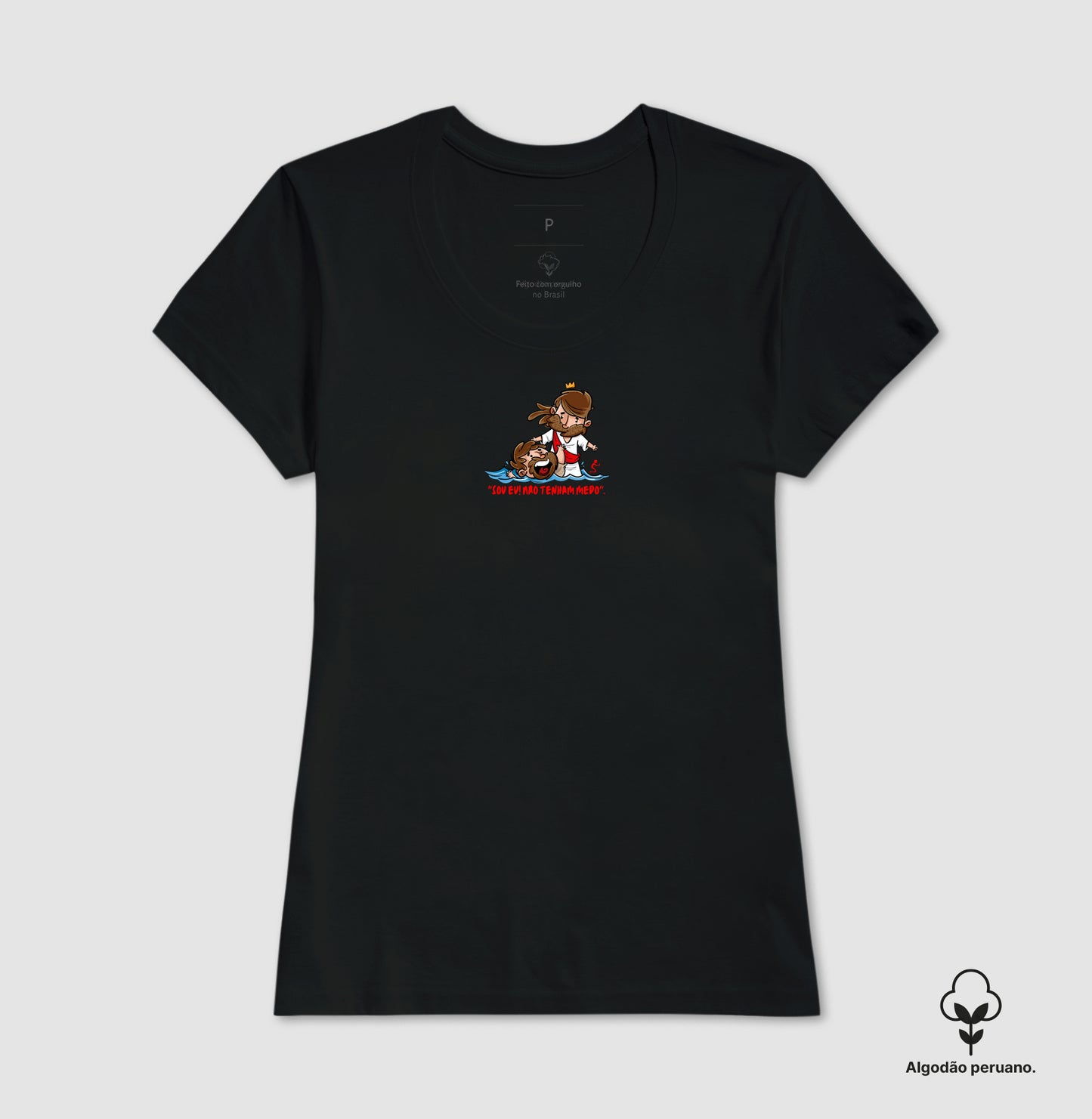 Camiseta Masculina Peruana | Não Tenha Medo