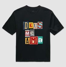 Camiseta Oversized | Deus Me Ama