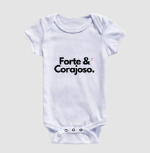 Body Infantil | Forte e Corajoso