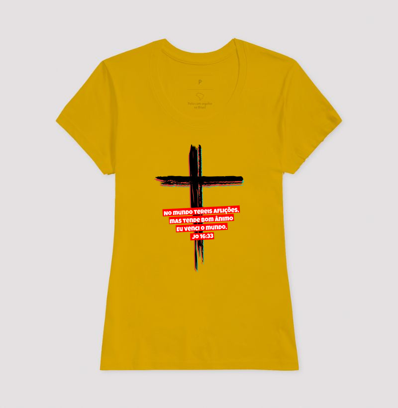 Camiseta Feminina | A mensagem da Cruz
