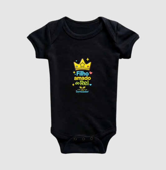 Body Infantil | Filho Amado de Deus