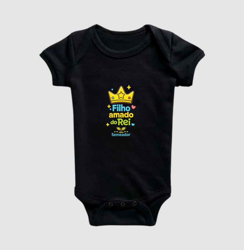 Body Infantil | Filho Amado de Deus
