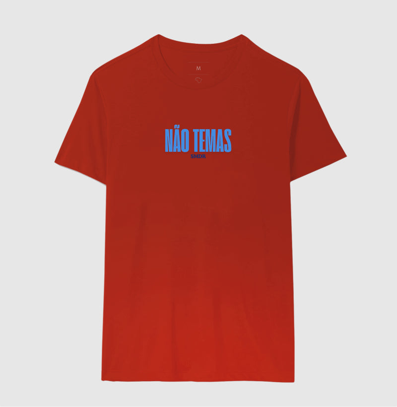 Camiseta Masculina | Não Temas