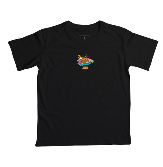 Estampa da camiseta infantil cristã Arca de Noé