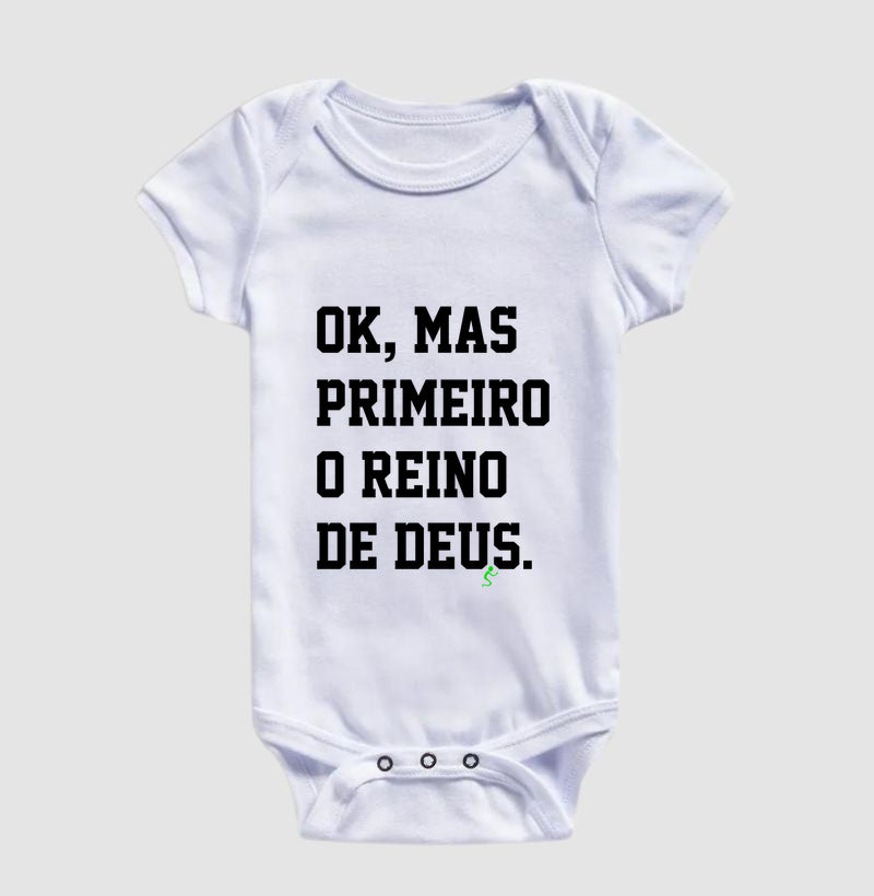 Body Infantil | Primeiro o Reino de Deus
