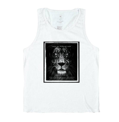 Camiseta Regata | Leão Da Tribo De Judá