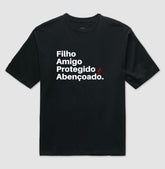 Camiseta Oversized | Abençoado