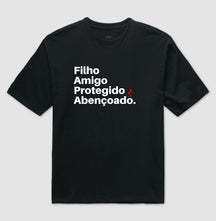 Camiseta Oversized | Abençoado