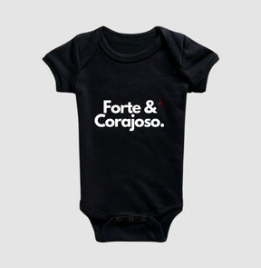 Body Infantil | Forte e Corajoso