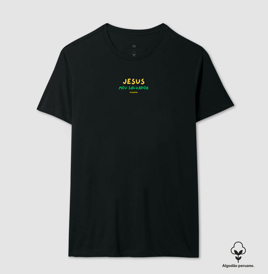 Camiseta Masculina Peruana | Jesus Meu Salvador