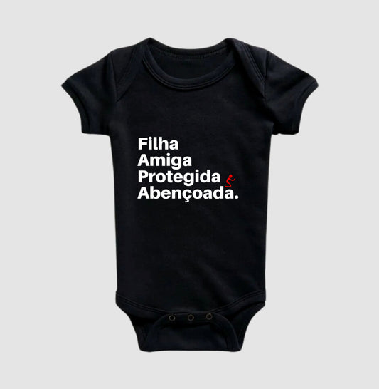 Body Infantil | Abençoada