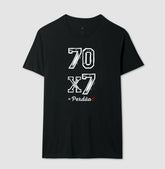 Camiseta Masculina | Perdão 70x7