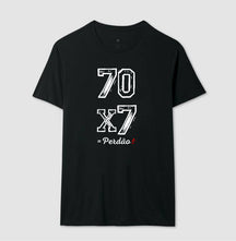 Camiseta Masculina | Perdão 70x7