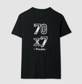 Camiseta Masculina | Perdão 70x7