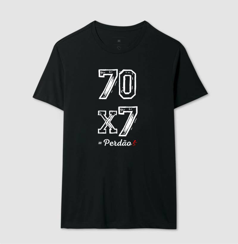 Camiseta Masculina | Perdão 70x7