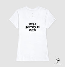 Camiseta Feminina Peruana | Vovó guerreira de oração
