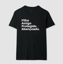 Camiseta Masculina | Abençoado