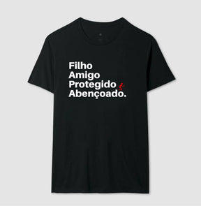 Camiseta Masculina | Abençoado