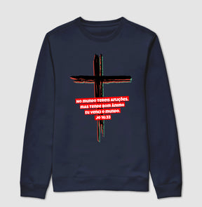 Moletom Sem Capuz | A mensagem da Cruz