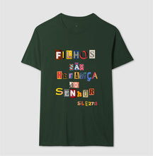 Camiseta Masculina | Filhos São Herança Do Senhor