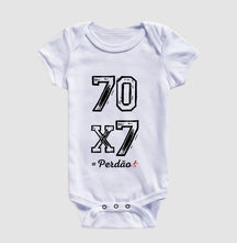 Body Infantil | Perdão 70x7